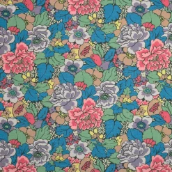Best PKaufmann_inc/PK Forester Blooms Teal P/Kaufmann Fabric
