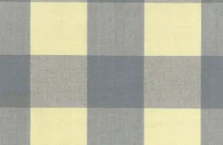 Hot Laura Kiran Four Inch Check 3163 Soft Blue Fabric