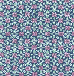 Sale Brewster/ASP Free Spirit Indigo Floral Wallpaper