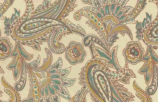 Best Laura Kiran French Paisley Print Santa Fe Fabric