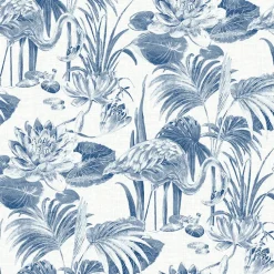 New Brewster/ASP 2861-87523 Frolic Blue Lagoon Wallpaper
