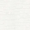 Clearance Brewster 4000-2040-42 Gaffrey White Stone Paintable Wallpaper