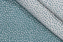 Hot Tempo Galaxy Aqua Fabric