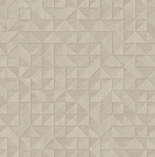 Best Brewster 2896-25329 Gallerie Grey Triangle Geometric Wallpaper