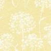 Clearance Brewster 2814-24574 Garvey Yellow Dandelion Wallpaper