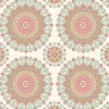 Clearance Brewster/ASP Gemma Aqua Boho Medallion Wallpaper