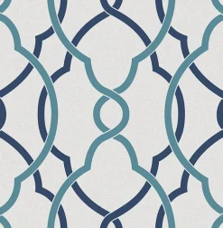 Online Brewster/ASP Geometrie Sausalito Lattice Wallpaper (2697-22627)