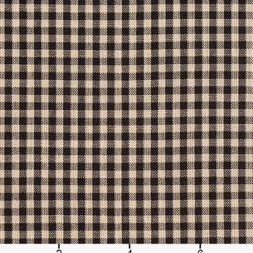 Online Tempo Gingham Onyx Fabric