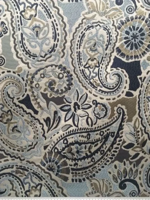 Clearance Tempo Grand Whimsy Indigo Fabric