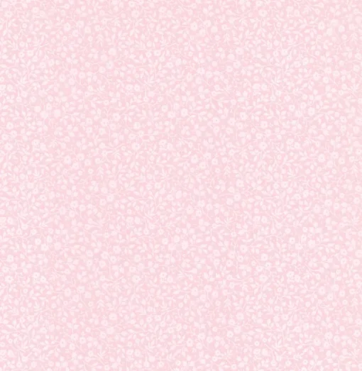 Sale Brewster Gretel Pink Floral Meadow Wallpaper