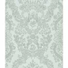 Fashion Brewster 375041 Grillig Mint Damask Wallpaper