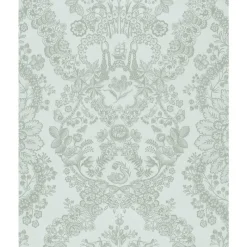Fashion Brewster 375041 Grillig Mint Damask Wallpaper