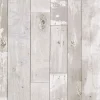 Fashion Brewster 2767-20131 Harbored Light Grey Distressed Wood Panel Wallpaper