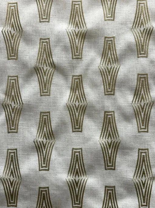 Best Stock/Regal Harmon Gold Embroidered Regal Fabric