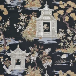 Fashion Regal Harmony Ebony Fabric