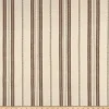 Clearance Laura Kiran Heavy Twill Natural Chocolate Fabric