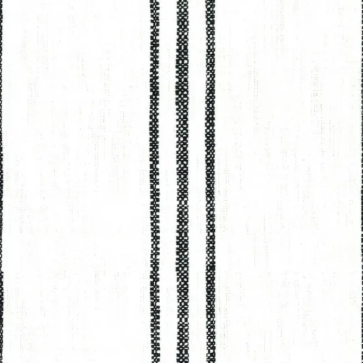 Clearance Regal Highlander Slub Stripe Noir Fabric