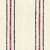Hot Regal Highlander Slub Stripe Red Fabric