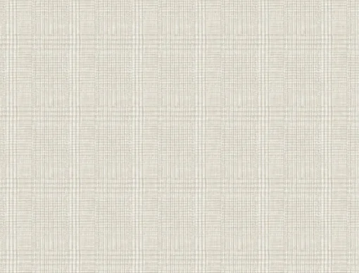 Clearance York HO2169 Off White Shirting Plaid Wallpaper