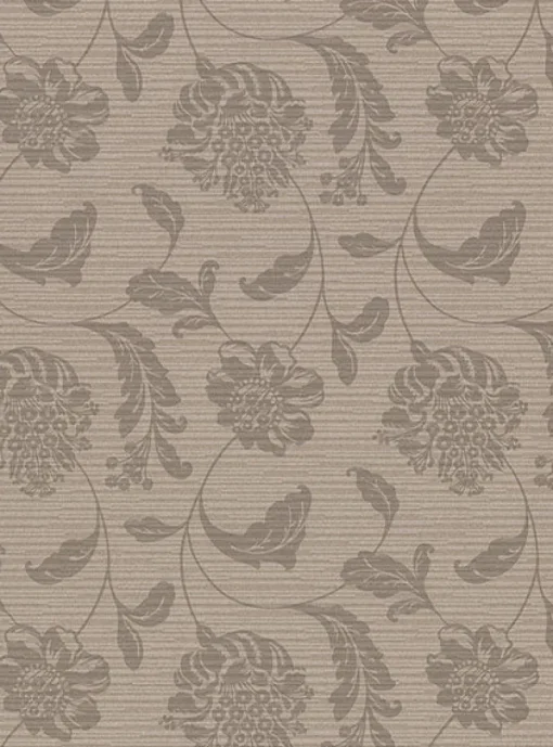 New Brewster 2910-2751 Holiday Brown Jacobean Wallpaper