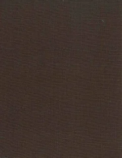 New Laura Kiran Homespun Chocolate Fabric