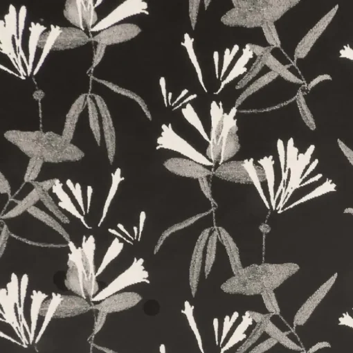 Discount Regal Honeysuckle Black Fabric