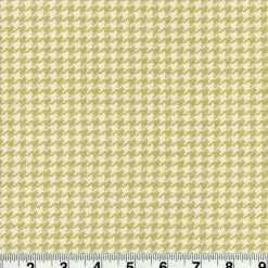 Hot Heritage/Roth Houndstooth Honeydew Fabric