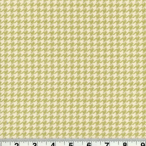 Hot Heritage/Roth Houndstooth Honeydew Fabric
