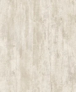 Online Brewster 4020-68317 Huck Cream Weathered Wood Plank Wallpaper