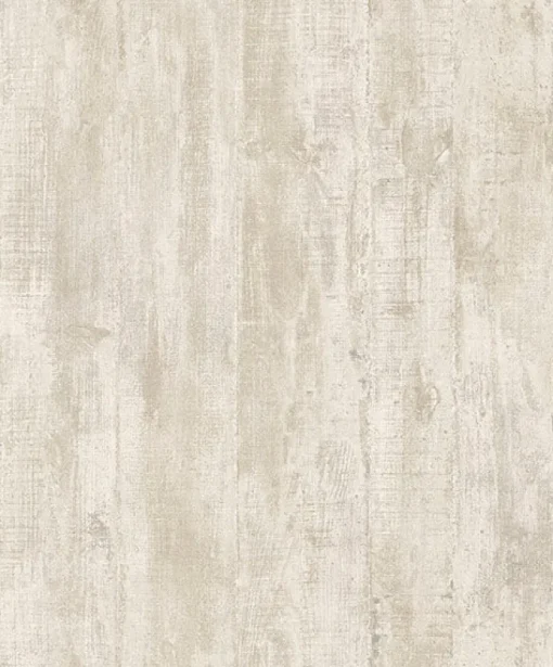 Online Brewster 4020-68317 Huck Cream Weathered Wood Plank Wallpaper