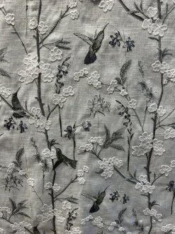 New Stock/SMC Hummingbird Garden Frost Swavelle Mill Creek Fabric