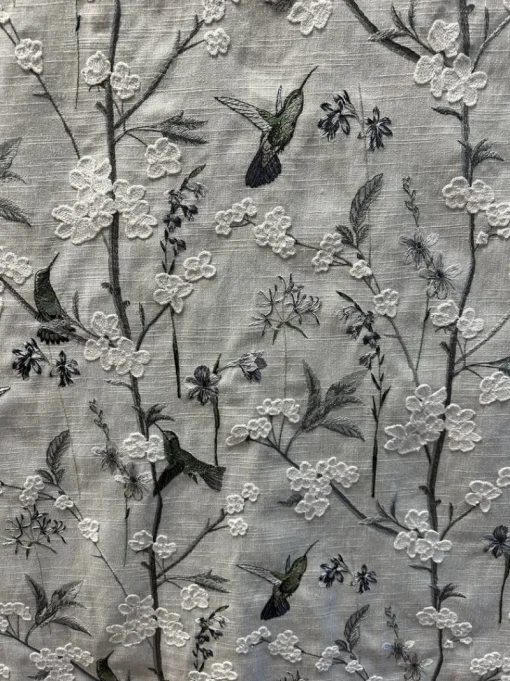 New Stock/SMC Hummingbird Garden Frost Swavelle Mill Creek Fabric