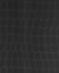 Online Brewster 300563 Hyde Black Graphic Croc Flock Wallpaper