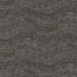 New Brewster 2927-10803 Hydra Dark Grey Geometric Wallpaper