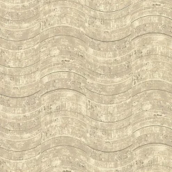 Hot Brewster 2927-10802 Hydra Taupe Geometric Wallpaper