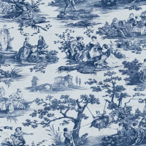 Online Stock/PKaufmann_inc/PKL Idyllic Days Sapphire Waverly Fabric