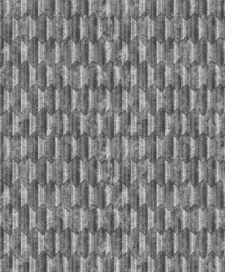 Best Brewster 2838-IH2218 Kendall Silver Geometric Wallpaper