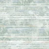 Outlet Brewster 2838-IH2256 Makayla Sea Green Distressed Stripe Wallpaper