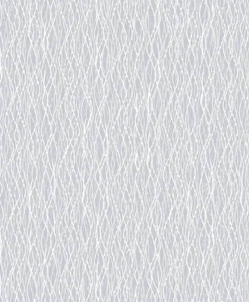 Sale Brewster 2838-IH2227 Quinn Lavender Twist Wallpaper