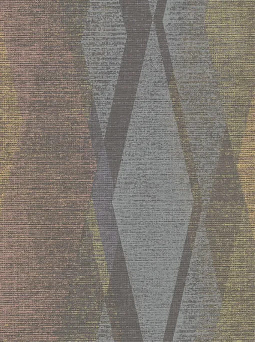 Clearance Brewster 2909-IH-23506 Torrance Multicolor Distressed Geometric Wallpaper