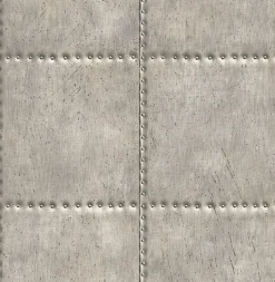 Sale Brewster 2767-22343 Indium Silver Sheet Metal Wallpaper