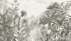 Fashion Brewster 300611 Into the Wild Grey Wall Mural