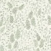 New Brewster/ASP 2948-27014 Isha Green Leaf Wallpaper