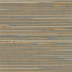 Discount Brewster 4018-0002 Jissai Mariner Blue Grasscloth Wallpaper
