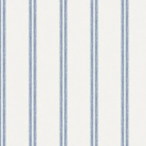 New Brewster 3119-13072 Johnny Navy Stripes Wallpaper