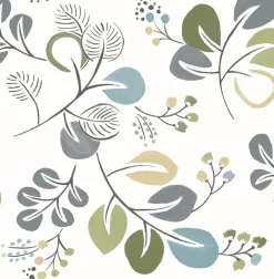 Best Brewster/ASP 2821-25123 Jona Green Trail Wallpaper
