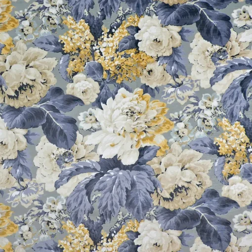 Hot Regal Josephine Bluestar Fabric