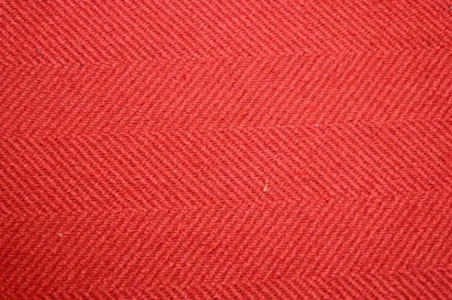 Hot Stock/Valdese Jumper Raja Red Herringbone Fabric Crypton Home Finish