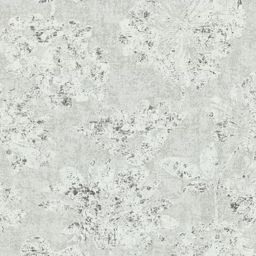 Fashion Brewster/ASP 4019-86459 Kala Platinum Floral Wallpaper