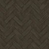 Fashion Brewster 3122-10110 Kaliko Charcoal Wood Herringbone Wallpaper
